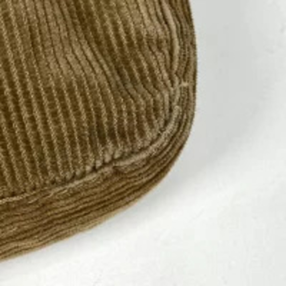 Fendi Zucca Mamma Baguette Handbag Hobo Bag Corduroy Beige - Picture 3 of 7